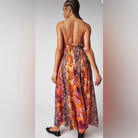 NWOT Free People Moondive Maxi Dress - Picture 2 of 4